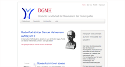 Desktop Screenshot of dgmh.org